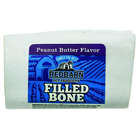 Redbarn Filled Bones | Small Femur Dog Dental Treats & Chews (Various Flavors)