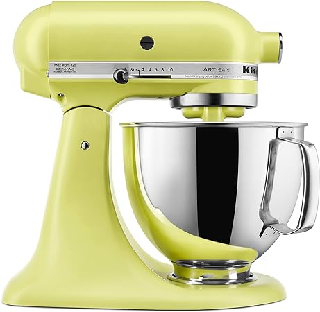 KitchenAid Artisan Series 5 Quart Tilt Head Stand Mixer with Pouring Shield KSM150PS, Kyoto Glow