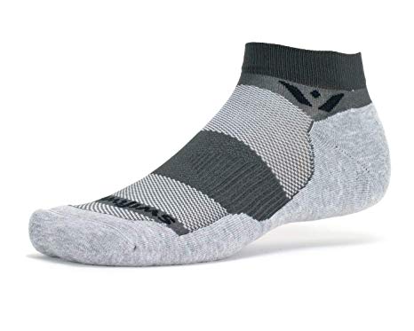 Swiftwick- MAXUS ONE | Socks Built for Running & Golf | Plush Cushion, ALL DAY Comfort Ankle Socks