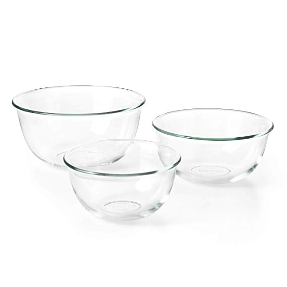 OXO Good Grips 3 Piece Glass Bowl Set