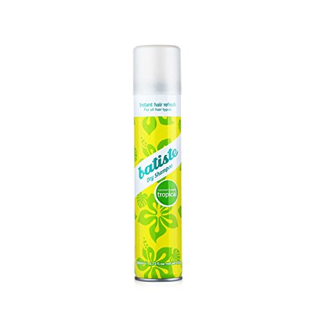 Batiste Dry Shampoo, Tropical, 6.73 Ounce (Packaging May Vary)