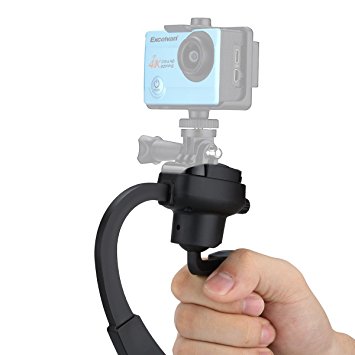 Excelvan Handheld Video Stabilizer Selfie Mount Holder Professional with Quick Release Base for Gopro Hero 1 2 3 3  4 SJCAM SJ4000 SJ6000 XIAOMI XIAOYI Camera