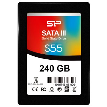Silicon Power S55 240GB 2.5-Inch 7mm SATA III Internal Solid State Drive SP240GBSS3S55S25