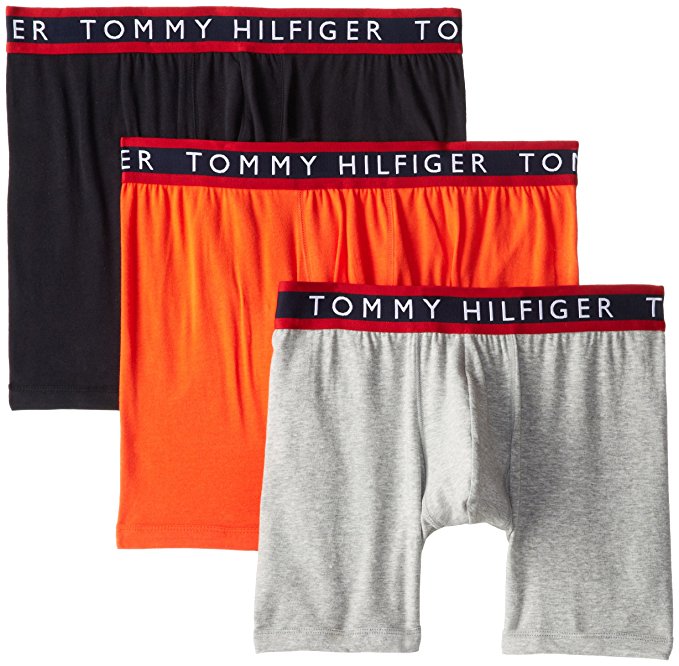 Tommy Hilfiger Men's 3-Pack Cotton Stretch Boxer Brief