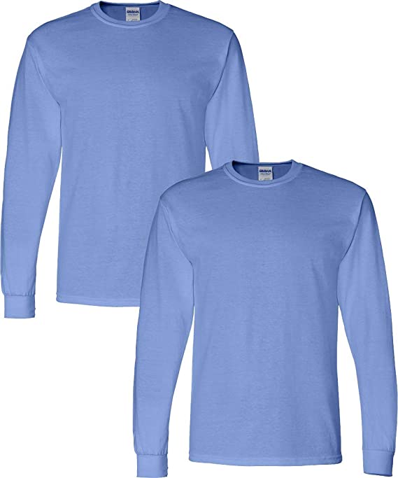 Gildan Men's DryBlend Long Sleeve T-Shirt, Style G8400, 2-Pack