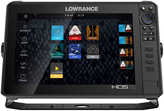 Lowrance HDS-12 Live with Active Imaging 3-in-1 Transom Mount Transducer & C-MAP Pro Chart