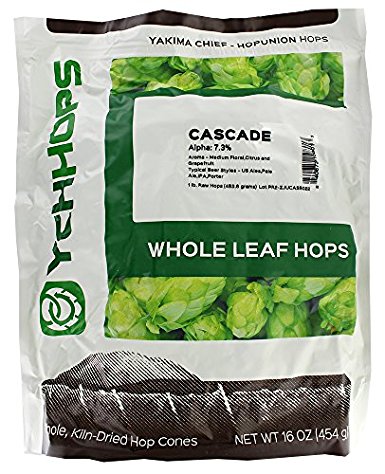 Cascade Leaf Hops 1 POUND by Midwest Homebrewing and Winemaking Supplies