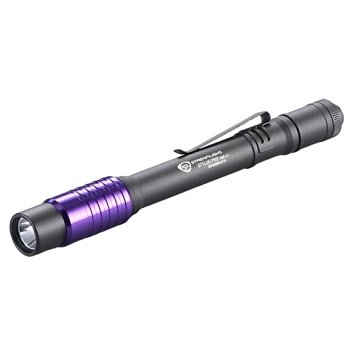 Streamlight 66149 Stylus Pro USB UV Rechargeable Pen Light with USB Cord and Nylon Holster