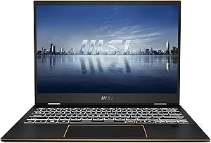 MSI Summit E13 Flip Evo (2024) 13.4" FHD  120Hz Professional 2 in 1 Laptop: Intel Core i7-1280P, Intel Iris Xe, 16GB LPDDR5, 1TB NVMe SSD, Thunderbolt 4, WiFi 6E, Win 11 Home: Ink Black A12MT-026US