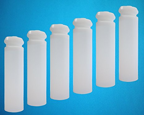 myColdCup Water Bottle Ice Pack, Reusable Ice Stick. BPA free. Plastic. Distilled water inside. Won't Dilute Drinks. Set of 6