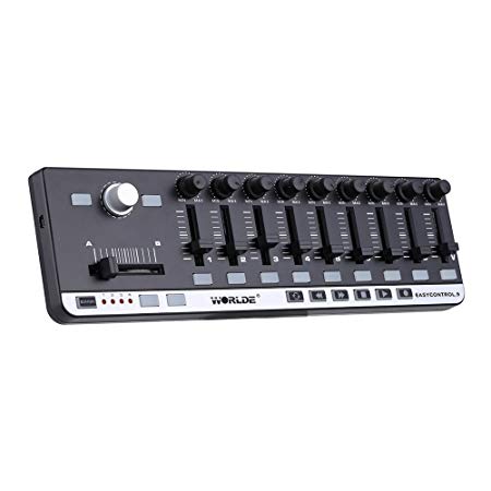 ammoon EasyControl.9 World Portable Mini USB Slim-Line Control Midi Controller