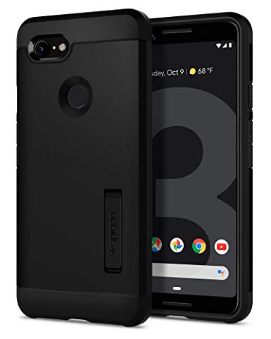 Spigen Tough Armor with Extreme Heavy Duty Protection and Air Cushion Technology Designed for Google Pixel 3 Case (2018) - Black