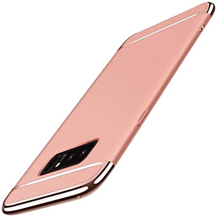 ATRAING Galaxy note8 case,A Trading Shockproof Thin Hard Case Cover for Galaxy note8 (Rose Gold)