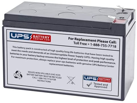 Solex SB1270 12V 7Ah F1 Terminal Alarm Battery Replacement