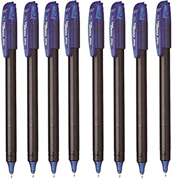 Pentel Energel Roller Gel Pen Set - Pack of 8 (Blue)