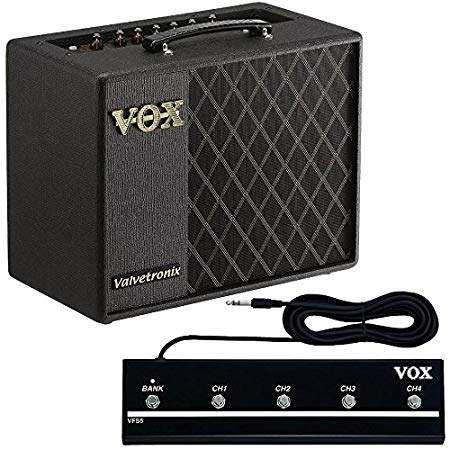 Vox VT20X 20W 1x8" Combo and Vox VT Series 5 Button Footswitch