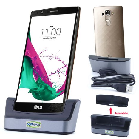 G4 Charger,MP-Mall USB Data Sync Charging Cradle Dock Station for LG G4,LG G4 Dock Charger-Silver