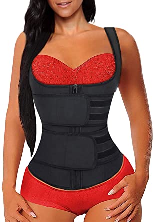 FARYSAYS Women's Waist Trainer Corset Trimmer Belt Waist Cincher Body Shaper Slimming Sports Girdle Weight Loss Shapewear