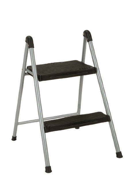 Cosco Dorel Industries Lightweight Folding Steel Step Stool, Two Step