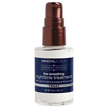 Mineral Fusion Overnight Renewal Line-Smoothing Night time Treatment, 1 Ounce