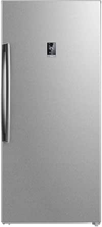 Midea 21-cu. ft. Upright Freezer-Stainless Steel