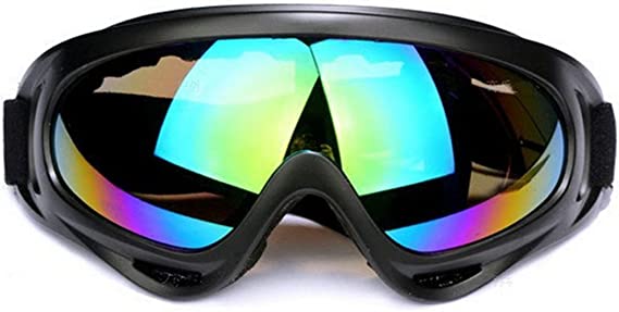 Minalo UV Protection Outdoor Sports Ski Glasses CS Army Tactical