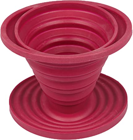 Kuissential SlickDrip - Collapsible Silicone Coffee Dripper, Filter Cone
