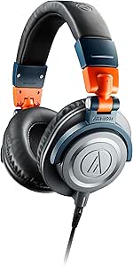 Audio-Technica ATH-M50XLAB Professional Studio Monitor Headphones, Black, Professional Grade, Critically Acclaimed, with Detachable Cable