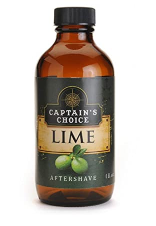 Captain's Choice Lime Aftershave 4.0 oz After Shave Pour