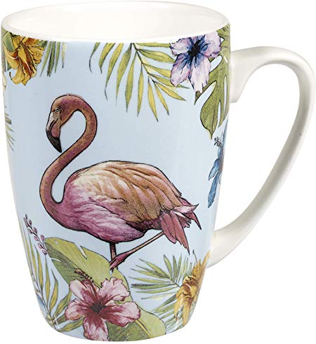 Churchill Reignforest Flamingo Gift Coffee Tea Mug, Made In England