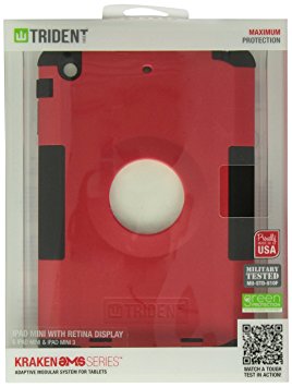 Trident Kraken Series iPad mini2 Protective Case, Red (AMS-APL-IPADMINI2US-RD)