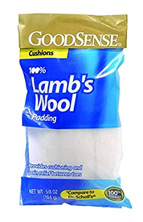 Lamb's Wool Padding, 3/8 oz Bag