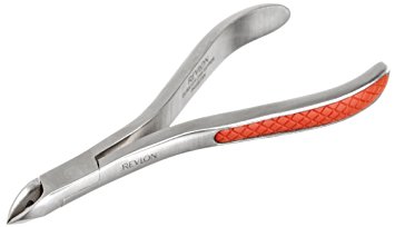 Revlon Control Grip Jaw Cuticle Nipper, 0.25 Inch (Pack of 2)