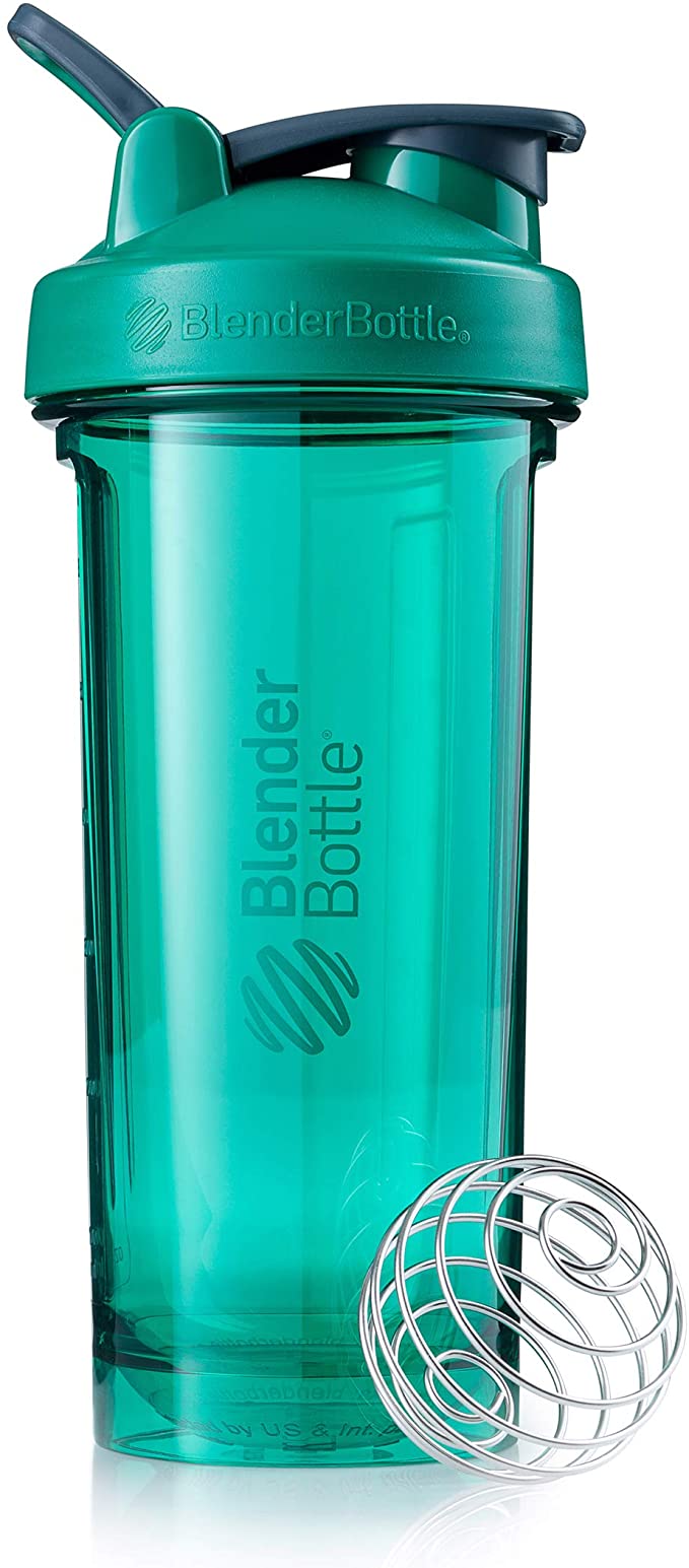 BlenderBottle Pro Series Shaker Bottle, 28-Ounce, Emerald Green