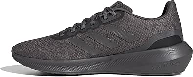 adidas Men's Run Falcon 3.0 Sneaker, Charcoal/Charcoal/Grey, 6.5