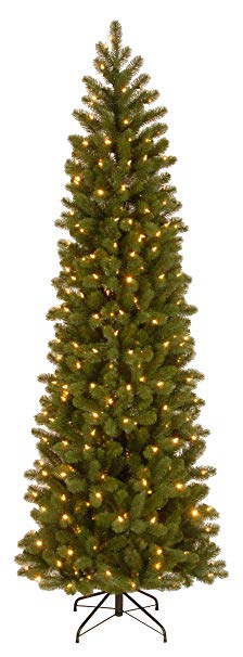 National Tree 6.5 Foot Downswept Douglas Fir Pencil Slim Tree