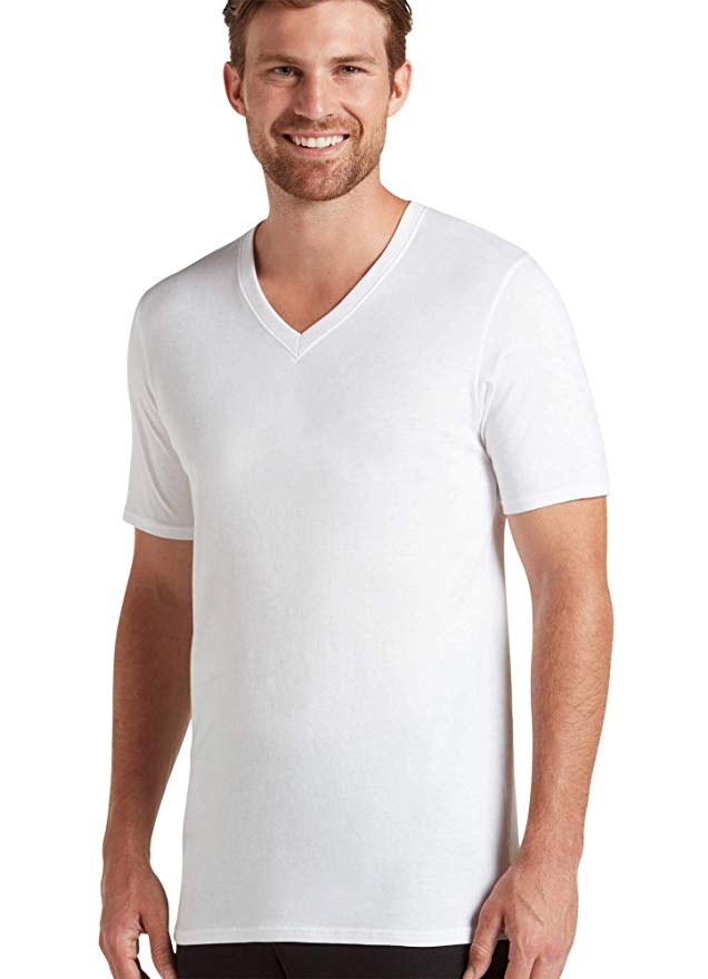 Jockey Men's T-Shirts Staycool V-Neck T-Shirt - 3 Pack