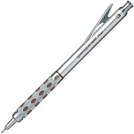 Pentel Graphgear 1000 Mechanical Drafting Pencil 0.3mm Brown (PG1013)