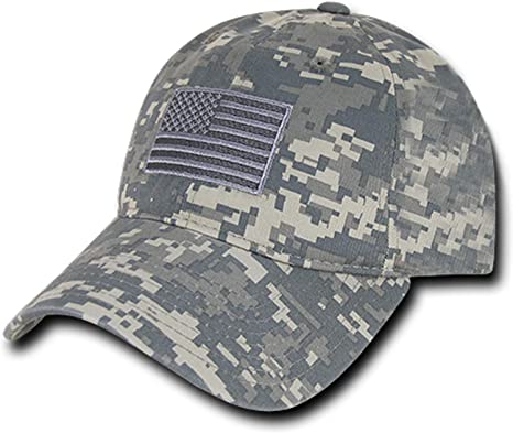 Rapid Dominance American Flag Embroidered Washed Cotton Baseball Cap