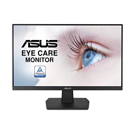 Asus VA24EHE 23.8” Monitor 75Hz Full HD (1920x1080) IPS Eye Care HDMI D-Sub DVI-D