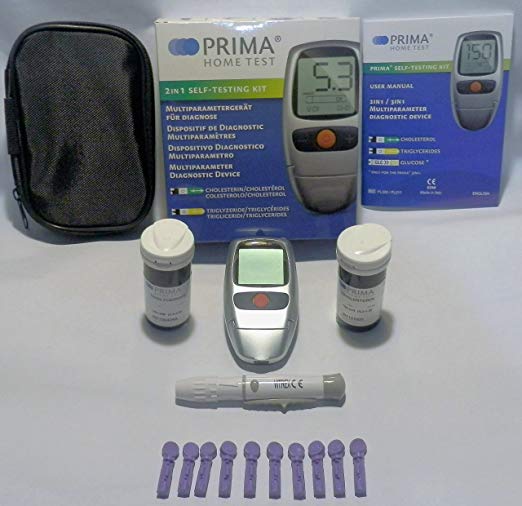 New PRIMA Cholesterol and Triglycerides Monitor. FDA/CE Approved.!!!