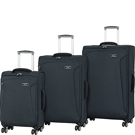 it luggage Tex-Lite 3 Piece Expandable Spinner Luggage Set (Grey)