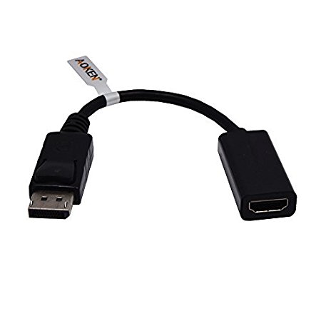 Aoken Gold Plated DisplayPort to HDMI Cable (Adapter)