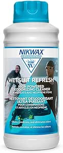 Nikwax Wetsuit Refresh 1L, Cleans, Conditions & Deodorizes Wetsuits and Neoprene Items