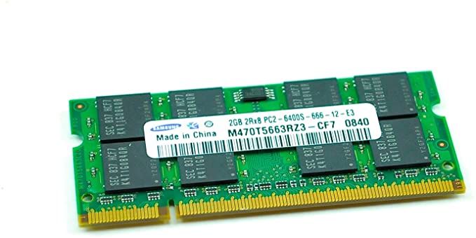 Samsung 2GB PC2-6400 DDR2-800MHz Non-ECC Unbuffered CL6 M470T5663RZ3-CF7