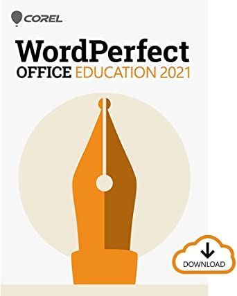 Corel WordPerfect Office Education 2021 | Office Suite of Word Processor, Spreadsheets & Presentation Software [PC Download]