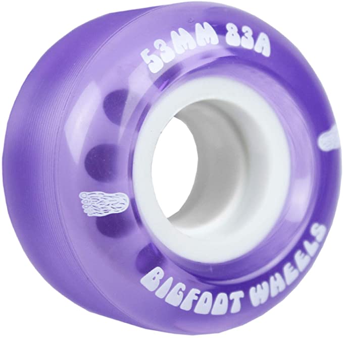 Bigfoot Skateboard Wheels 53mm 83A Soft Cruiser Filmer Wheels