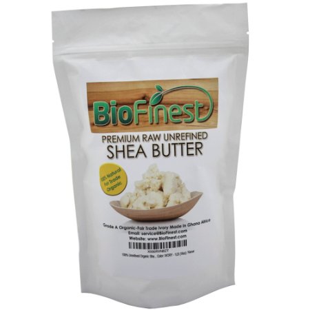 BioFinest Organic Shea Butter, 1 lb (16 oz)