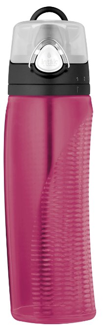 Thermos Intak 24 Ounce Hydration Bottle with Meter Magenta