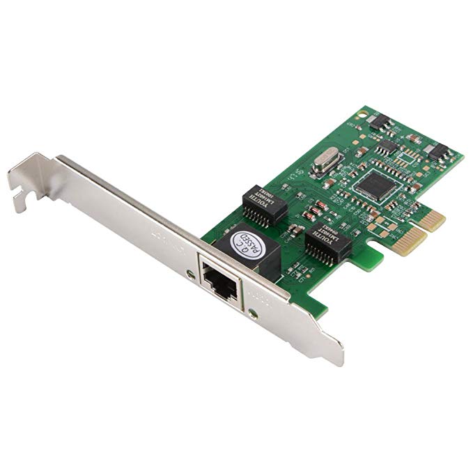 XCSOURCE Gigabit PCI Express Network Interface Card NIC PCI-E Controller 10/100/1000M LAN Desktop Ethernet Adapter AC699